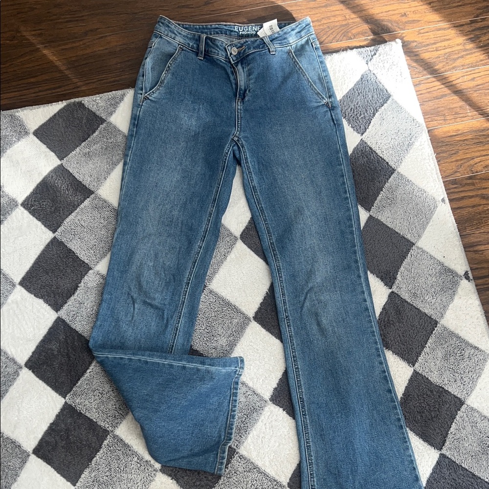 Promod Classic Blue Straight Leg Jeans
